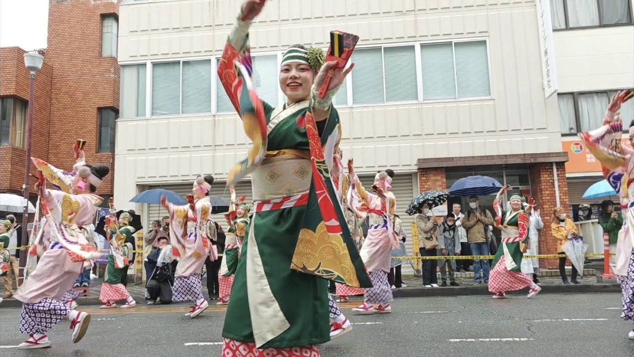 東海道よさこい祭り2025 濱長花神楽@1109北口演舞場（ローアングル)