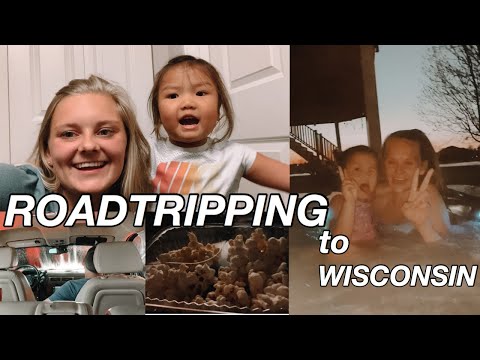 an 8 hour road trip to wisconsin with my family