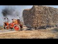Amazing tractor driving skills  tractor trailer road at restorations  best tractor