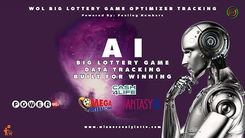 WOL BIG LOTTERY GAMES OPTIMIZER VIDEO POWERED BY POOLING NUMBERS!