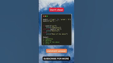 Python quiz || mixer learn || #python #shorts #youtubeshorts #learning