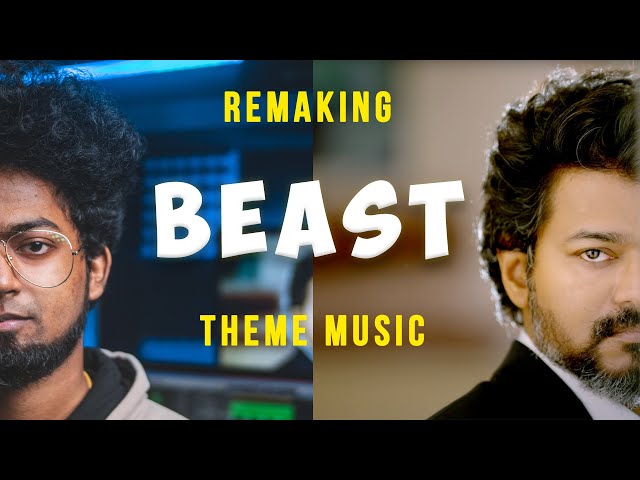 Remaking BEAST Trailer Theme Music | Ashwin Bhaskar #shorts class=