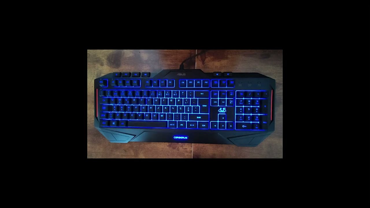 ASUS Cerberus funções retroiluminação | backlight color change