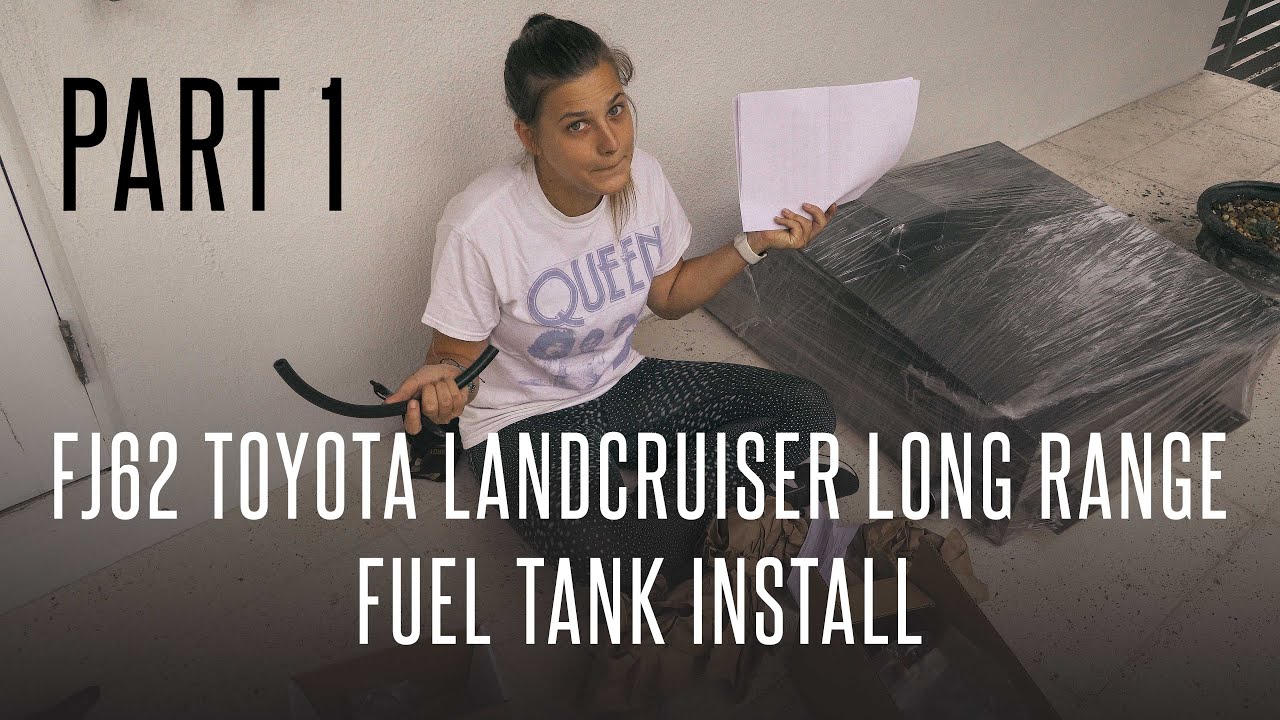Installing Long Range Fuel Tank on 60 Series Toyota LandCruiser DIY