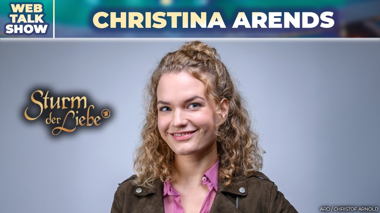 Christina Arends 'Sturm der Liebe' hat ich mich geschult! YouTube Christina Arends 'Sturm der Liebe' hat ich mich geschult! YouTube