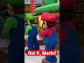 Mario dancing to Peanut Butter Jelly Time #mario #supermariobros #supernintendoworld