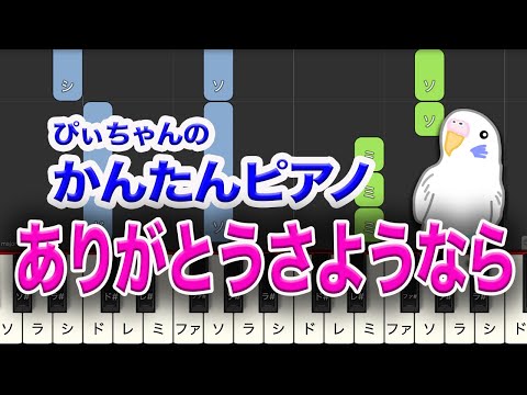 ありがとうさようなら