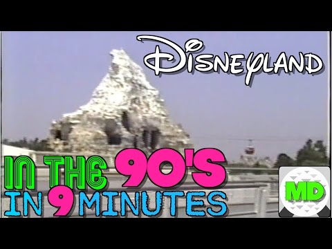 Disneyland in the 90's in 9 minutes - Disneyland 1994