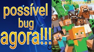 Minecraft GRÁTIS no PS4  BUG Ainda Funciona ? 