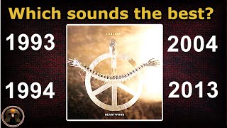 CARCASS (originals vs. remasters) Heartwork カーカスのハートワーク