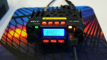 QYT KT8900 Dual-Band VHF/UHF 25W/20W Mini Mobile HAM Radio