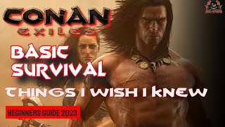 Conan Exiles a New Player // Beginners Guide 2023 - Things I wish I knew