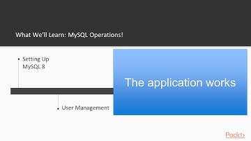 MySQL 8 for Administrators: The Course Overview|packtpub.com