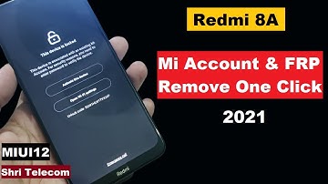 Redmi 8A Mi Account & FRP Remove One Click UMT Dongle 2021 Shri Telecom