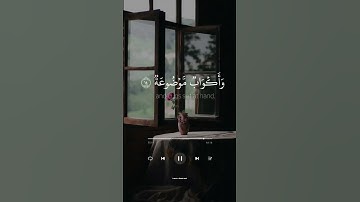 في جنة عالية . من سورة الغاشية بصوت القارئ عبد الرحمن مسعد #قرآن_كريم #quran #سبحان_الله #شاشه_سوداء