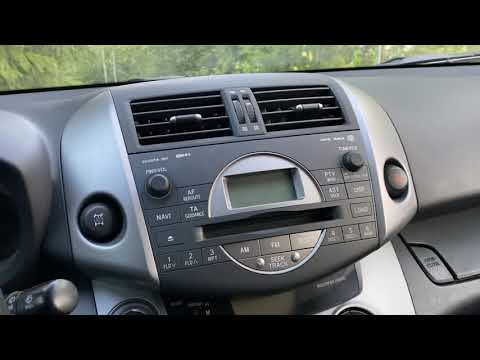 Установка aux, usb, Bluetooth в Toyota RAV4 2008