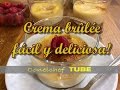 Crema Brulé o crema brulée