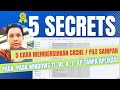 CARA MEMBERSIHKAN FILE SAMPAH CACHE DI PC LAPTOP SAMPAI AKARNYA PADA WINDOWS 11,10, 8, 7, XP