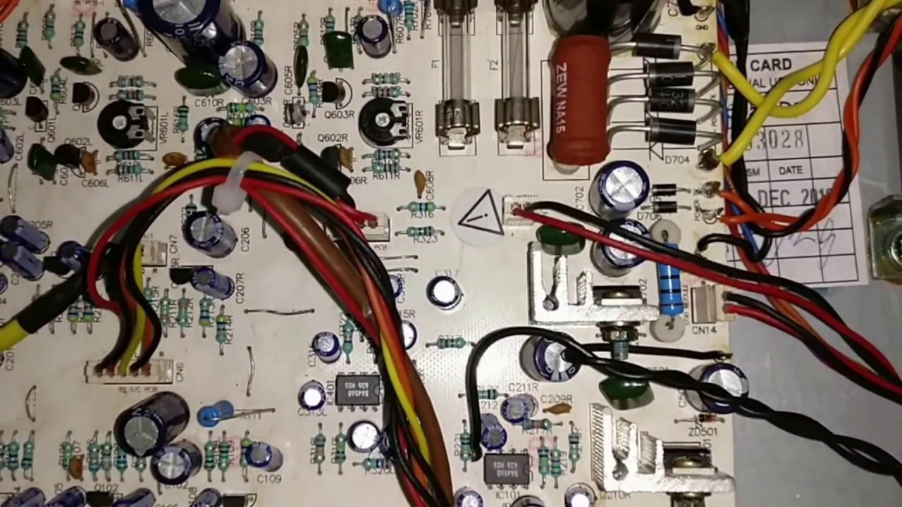 Ahuja 80 Watt Amplifier Repair By Dharmendra Patidar