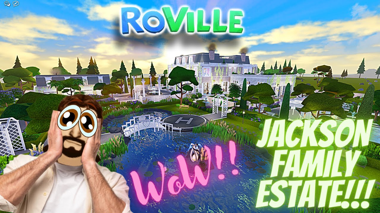 💎 JACKSON FAMILY ESTATE Roville house CODES ROBLOX YouTube