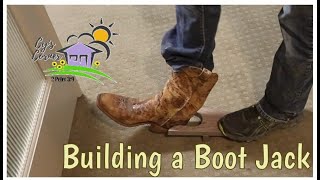 How to Make a Boot Jack, Boot Jack Plans, WWGOA