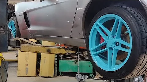 C6 Corvette Z06 Monster twin disc clutch install how to 