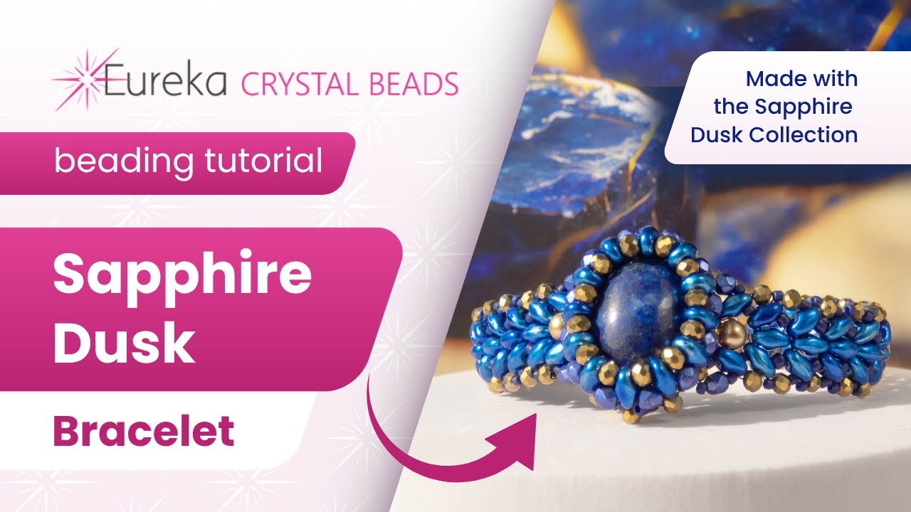 How to Make the Sapphire Dusk Bracelet w/ Lapis Lazuli