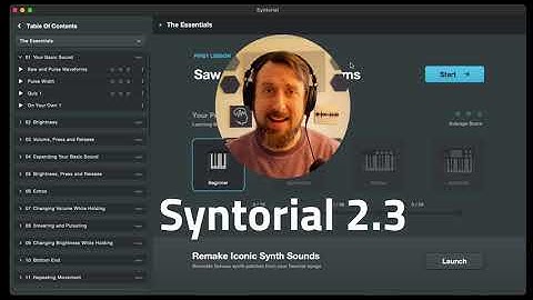 Syntorial 2.3 is Here! Remake Iconic Synth Sounds from Famous Songs