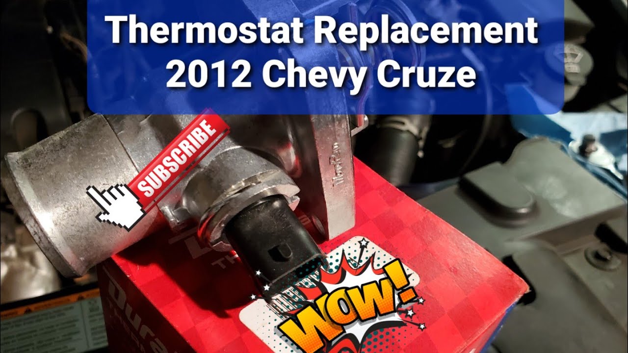 How to: Install a New Thermostat on a 2012 Chevrolet Cruze - YouTube