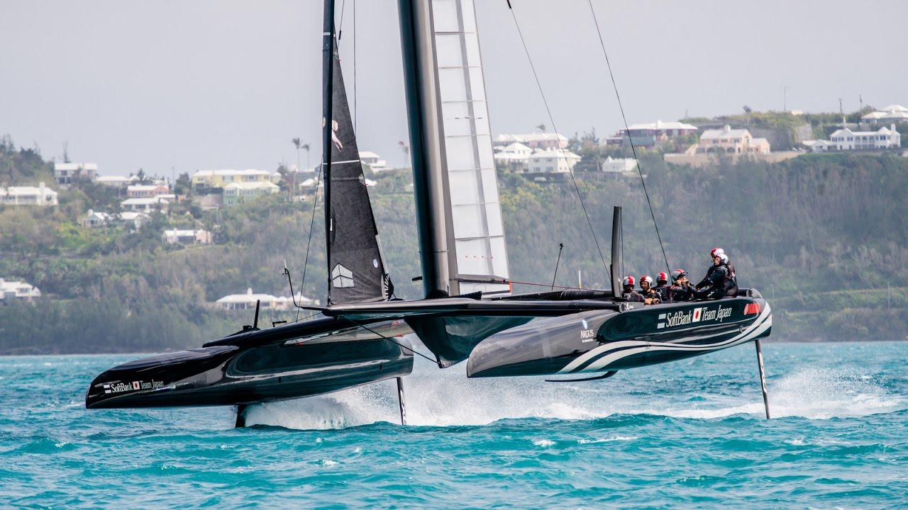 How America's Cup boats fly 