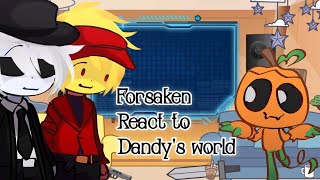 Forsaken React To Dandys World // Gacha React