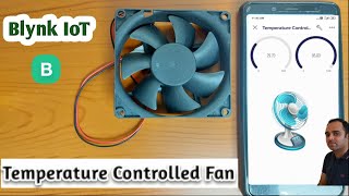 Temperature Controlled Fan Using ESP8266 and Blynk IOT screenshot 4