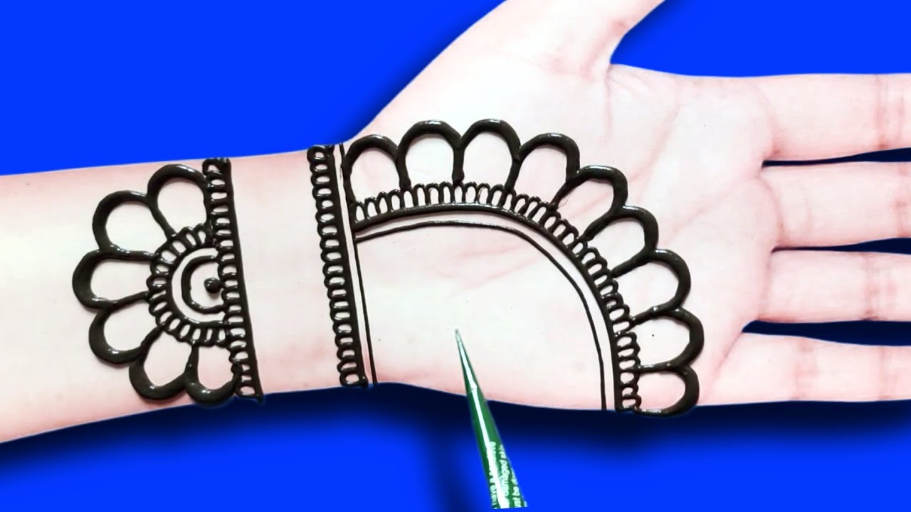 Simple Mehndi design Latest 2022 || Try this special Mehandi for Eid ...