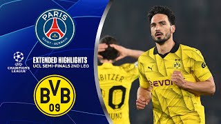 PSG vs. Borussia Dortmund: Extended Highlights | UCL SemiFinals 2nd Leg | CBS Sports Golazo