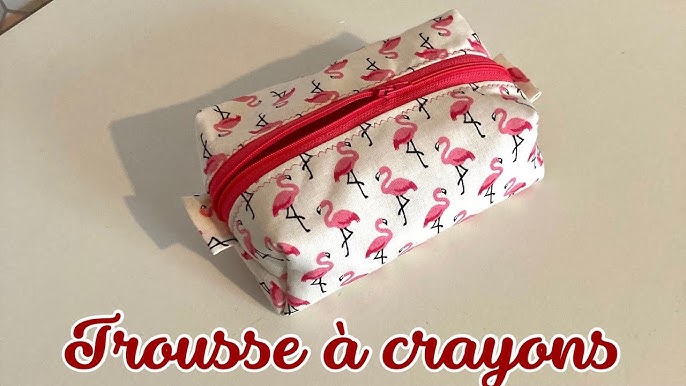 DIY : trousse en feutrine customisée Back to school