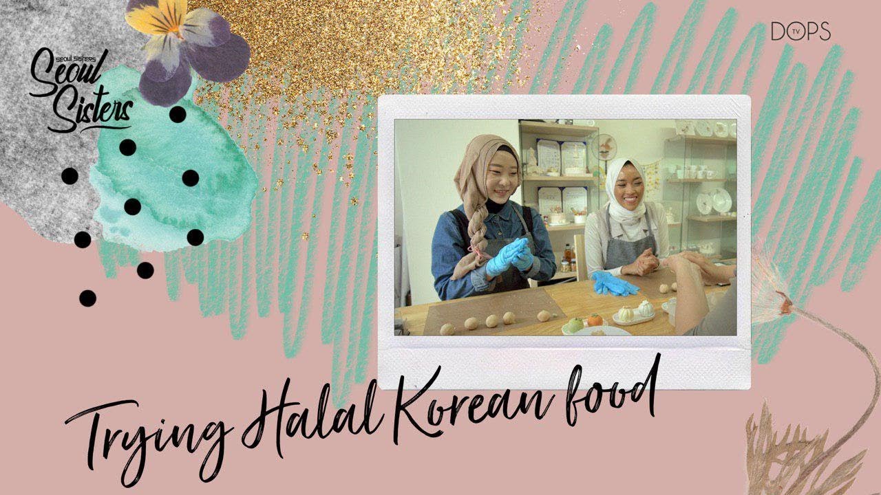 TRYING HALAL KOREAN FOOD - ASMA’ NASA FEAT OLA BORA SONG - YouTube