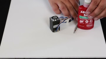 igus drylin® spindle motor assembly video