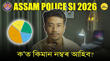 Assam Police SI Exam 2026 | Topic Wise Weightage & Strategy | PYQ Analysis for Sure Success