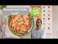 HELLO FRESH WHAT IS IT REALLY LIKE?|  COOK WITH ME: CHICKEN PASTA BAKE WITH COURGETTE &amp; RED PEPPER