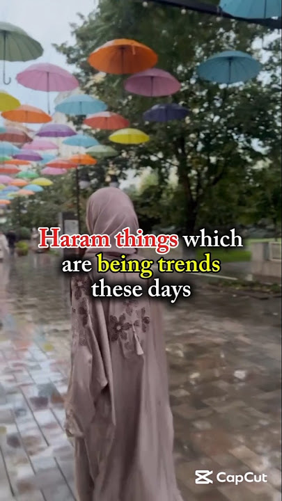 Haram things which are being trends these days | Islamic oasis #shortsfeed  #shorts #islam #trending