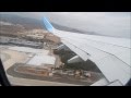 Gran Canaria (LAS PALMAS GCLP) TO MANCHESTER EGCC (Takeoff & Landing)