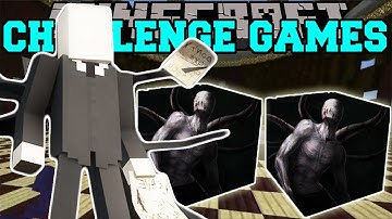 PopularMMOs Pat and Jen Minecraft SLENDERMAN CHALLENGE GAMES Lucky Block Mod Modded Mini Game