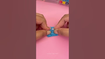 Making the viral paper pimple! 🌋 #satisfying #shorts #youtubeshorts #diy #papercraft #asmr #school