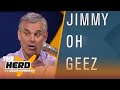 Colin Cowherd plays the 3-Word Game after a dramatic divisional round | NFL | THE HERD