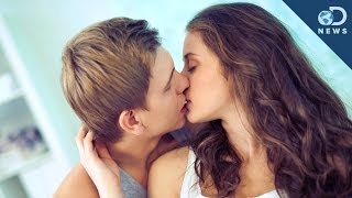 Kissing is great, but how many people will we kiss until find 'the
one'? new research says for women, it's 15 men. men? join anthony as
he walks y...