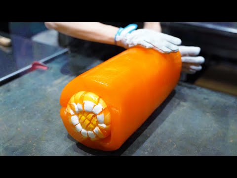 【PAPABUBBLE｜パパブブレ】飴細工職人によるキャンディーの作り方｜Handmade Candy Making｜Japanese Street Food｜사탕 수제캔디｜手工糖果・糖果製作