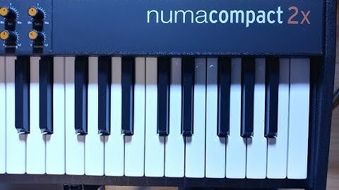 StudioLogic Numa Compact 2X - Factory Demo Sounds