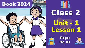 Class 2 English | Unit 1 | Lesson 1 | Greetings (Book 2024)