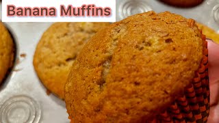 Banana Muffins | Easy & Tasty Banana Muffins Recipe