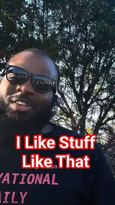 I Like Stuff Like That #motivation #interview #dayodman #positivity